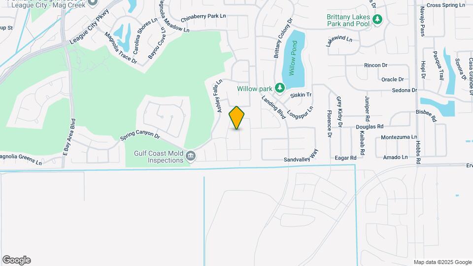 2316 Vineyard Terrace Ln Map and Location Details