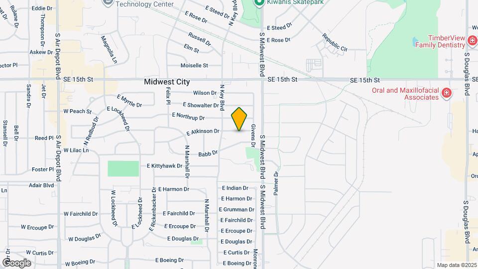 524 E Atkinson Dr Map and Location Details