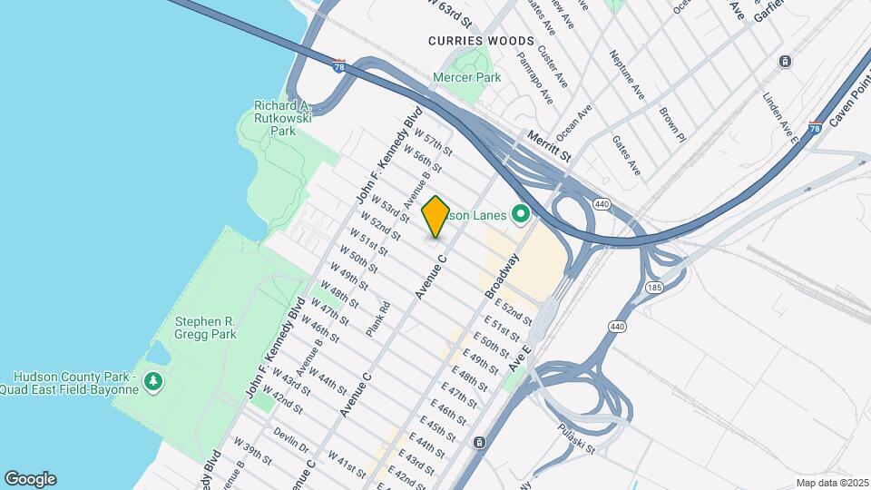 68 W 53rd St, Unit 2 Map and Location Details