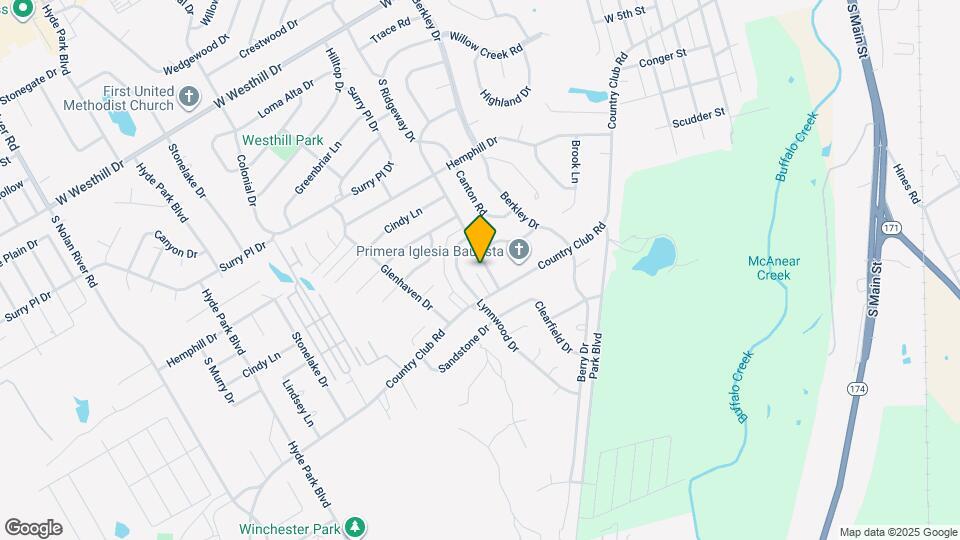 1206 S Ridgeway Dr Map and Location Details