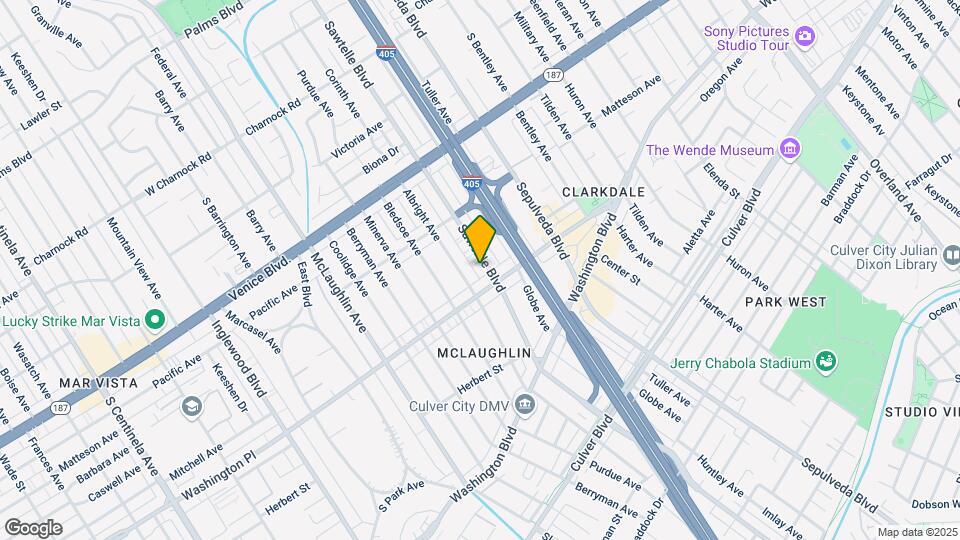 3971-3977 Sawtelle Blvd Map and Location Details