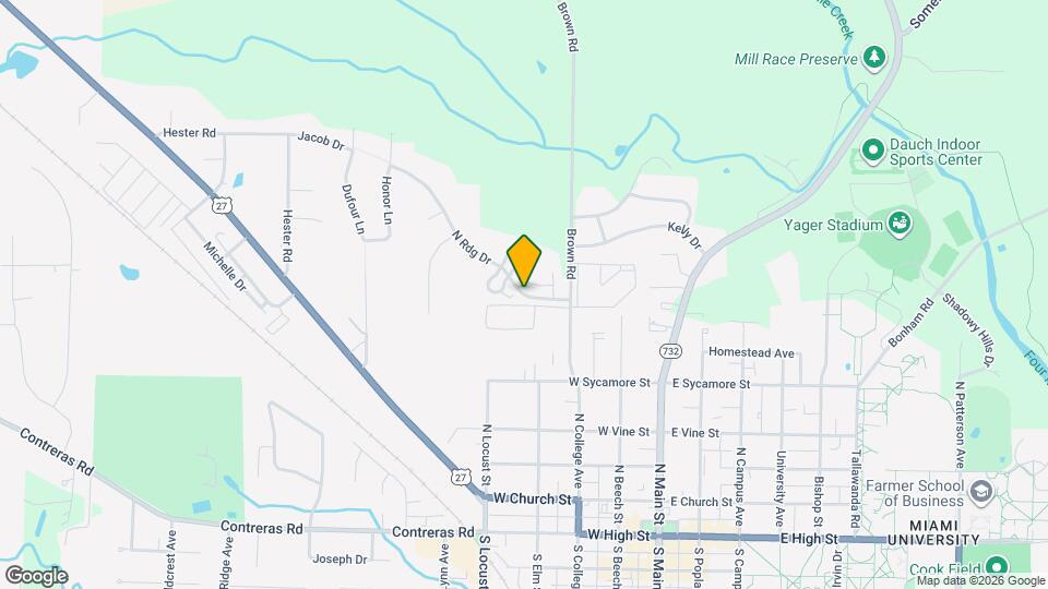 134 N Rdg Dr Map and Location Details