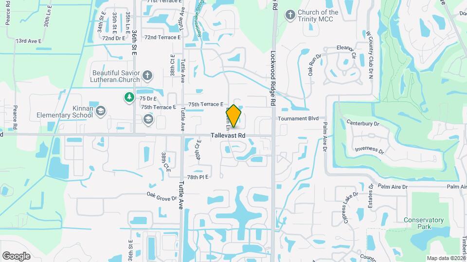 4208 76th Dr E Map and Location Details