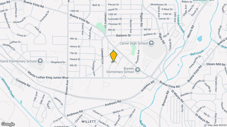560 Radcliff Ave Map and Location Details
