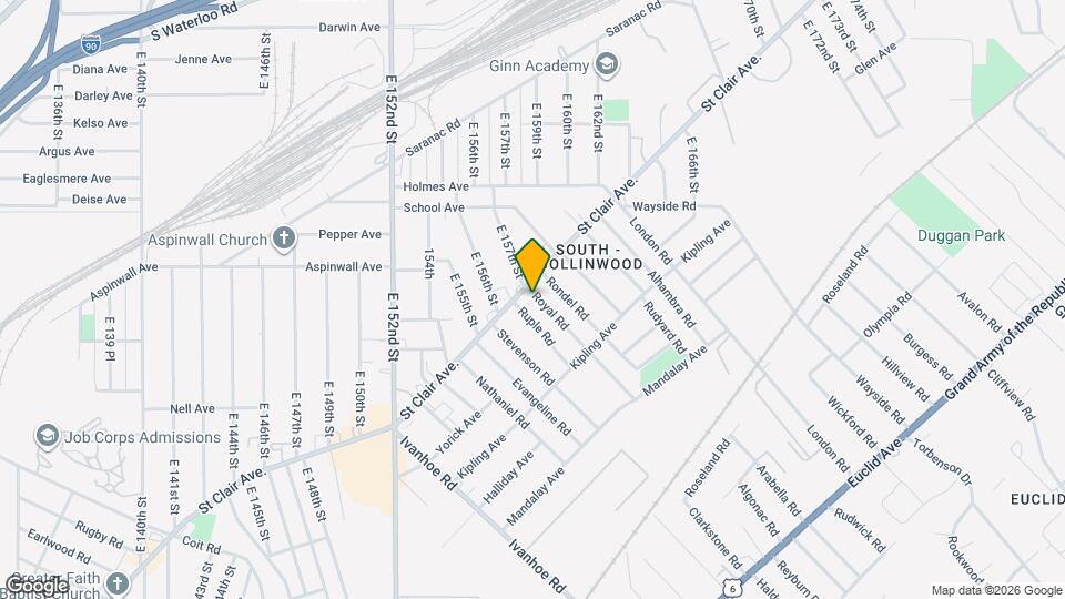 844 Royal Rd Map and Location Details