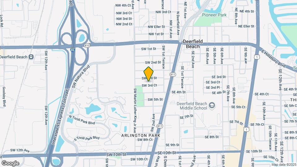 223 SW 3rd Ct Mapa y Detalles de la Ubicación