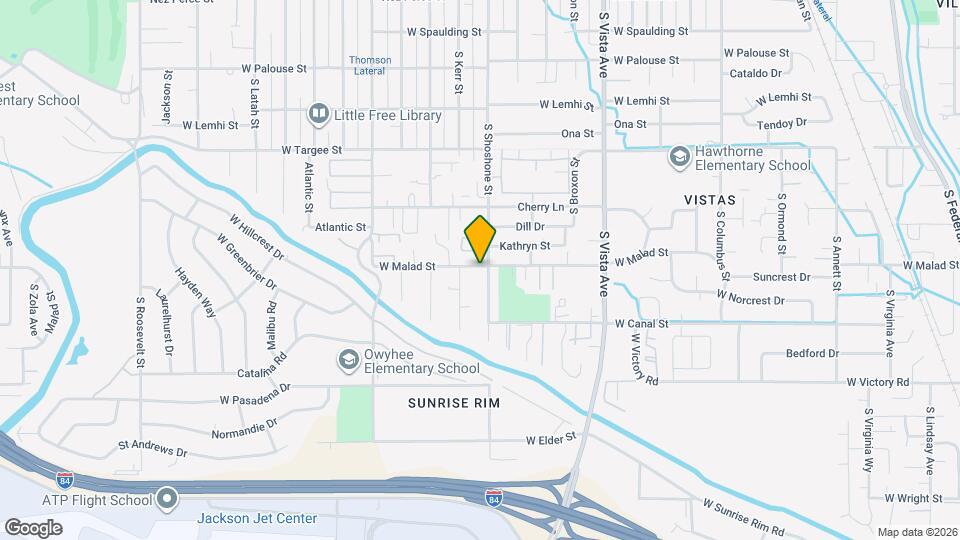 3005 W Malad St Map and Location Details