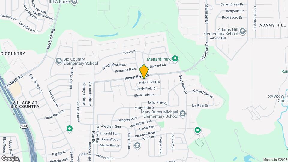 10023 Amber Field Dr Mapa y Detalles de la Ubicación