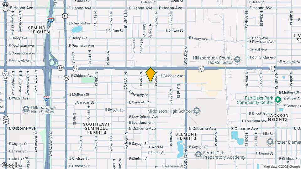 1803 E Frierson Ave Map and Location Details
