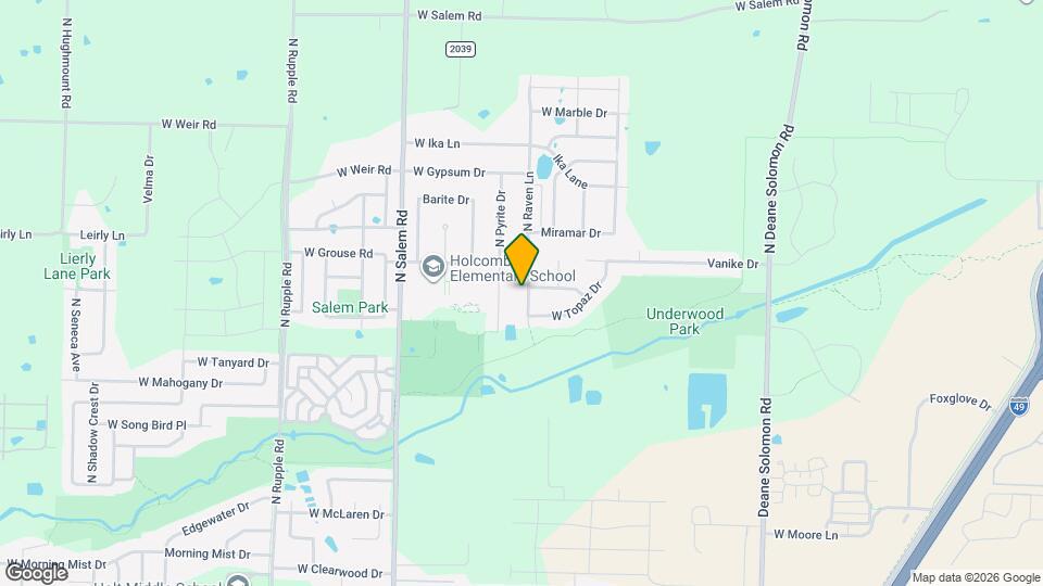 2915 N Raven Ln Mapa y Detalles de la Ubicación