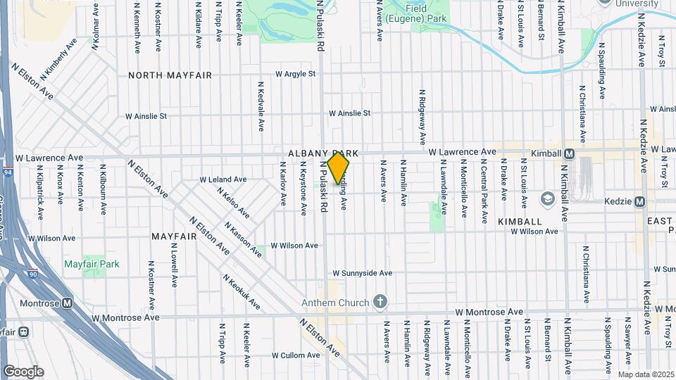 3932-3934 W Leland Ave Map and Location Details