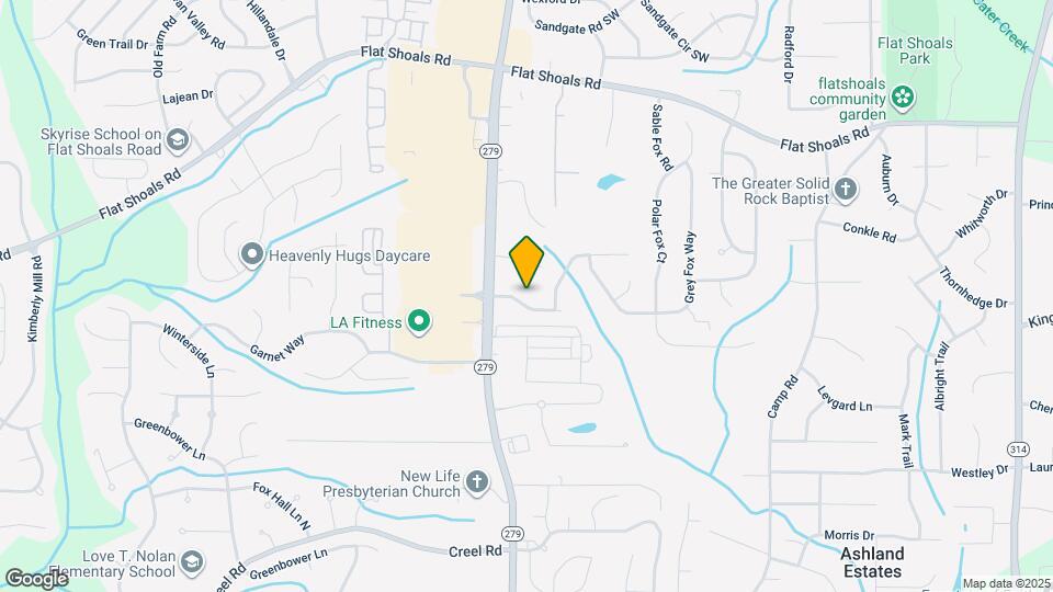 2383 Hackamore Dr Map and Location Details