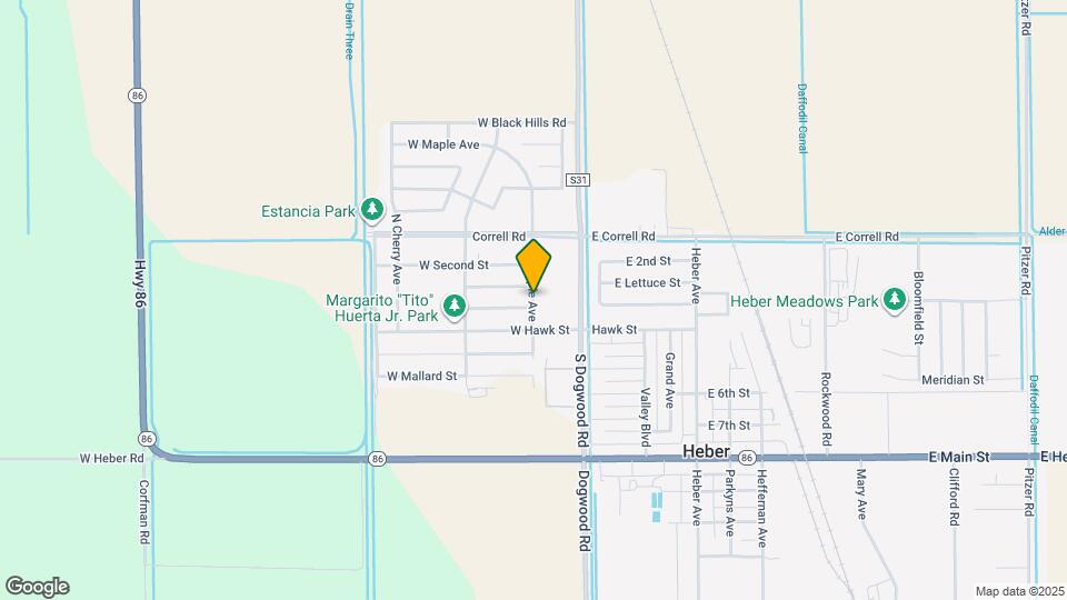 Heber Woods Family Apartments Map and Location Details