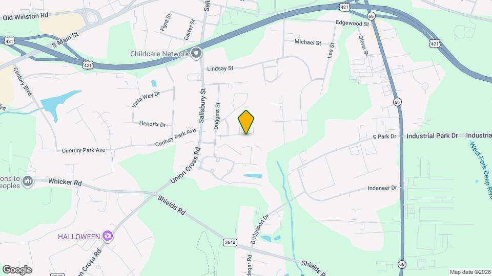 454 Springbrook Dr Map and Location Details