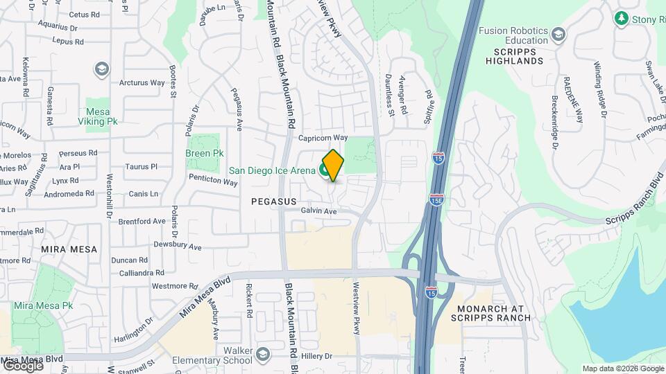 9522 Galvin Ave Map and Location Details