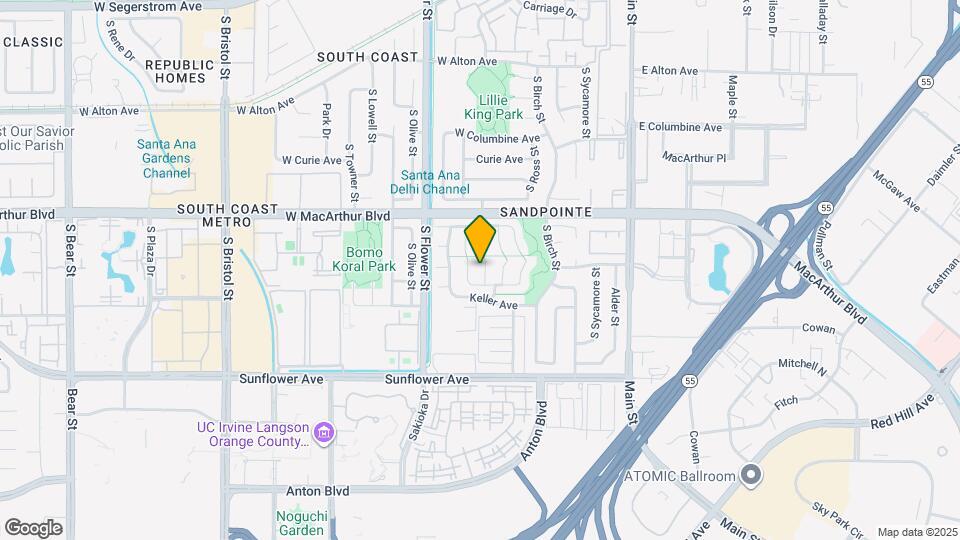 3714 S Parton St Map and Location Details