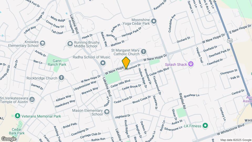 1208 Tremont Dr Mapa y Detalles de la Ubicación