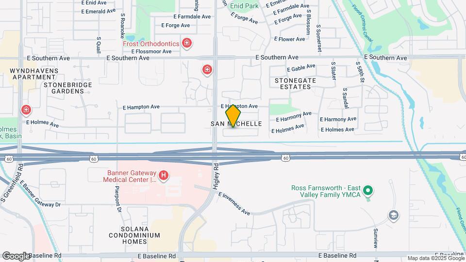 5261 E Hilton Ave Map and Location Details