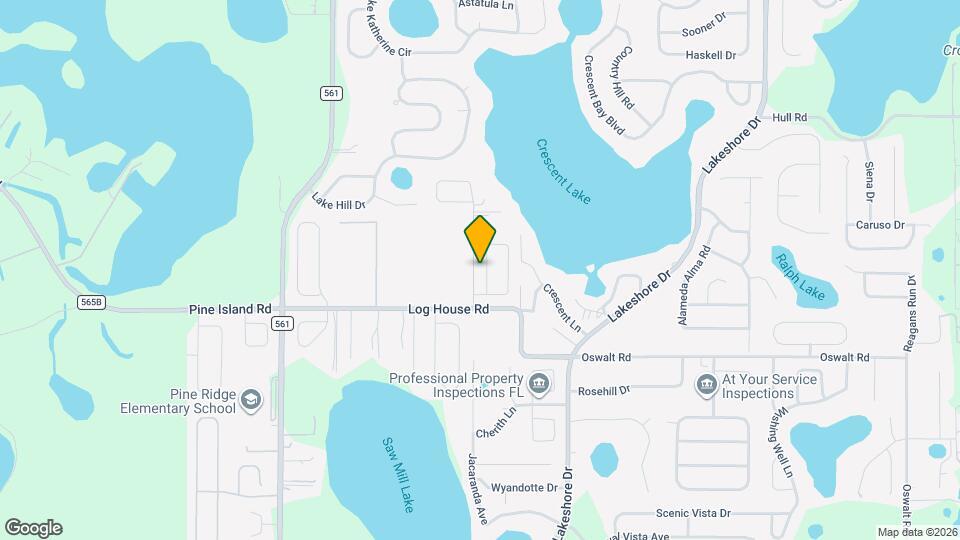 10934 Crescent Ridge Loop Map and Location Details