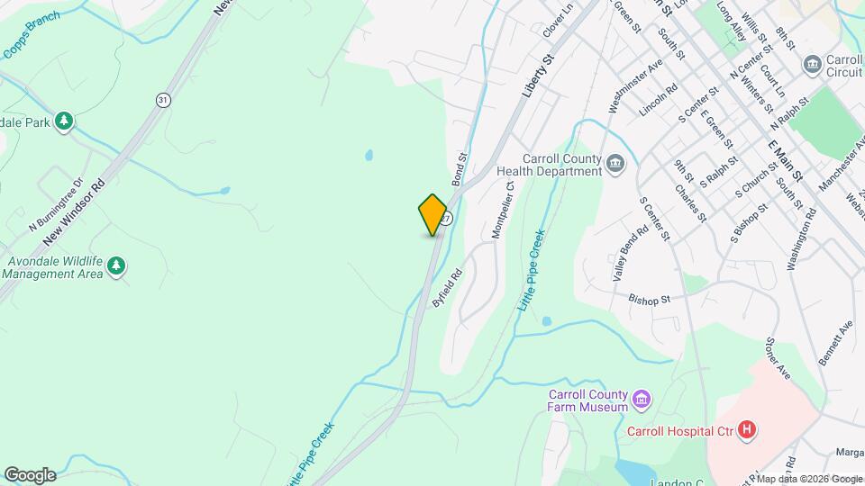 332 Ridge Rd Map and Location Details