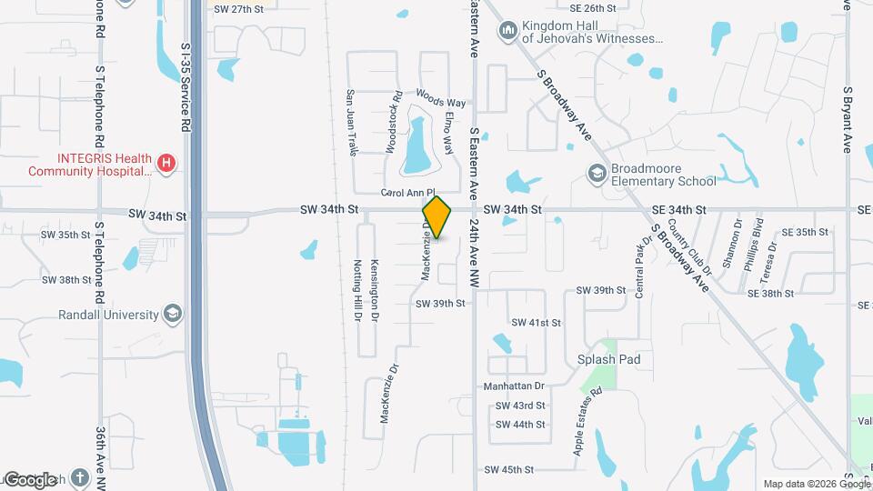 806 SW 36th- Mapa y Detalles de la Ubicación