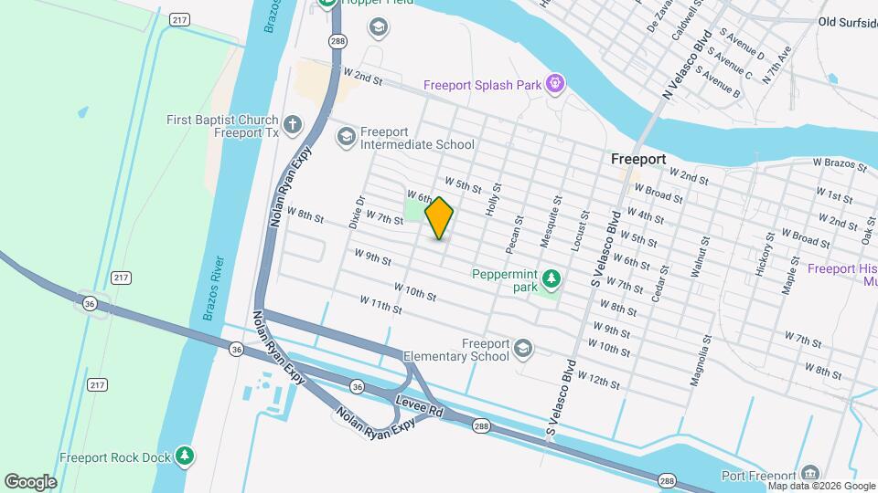 1606 W 8th St Map and Location Details