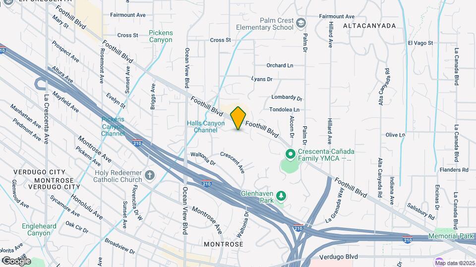 2124 La Canada Crest Dr-Unit -3 Map and Location Details