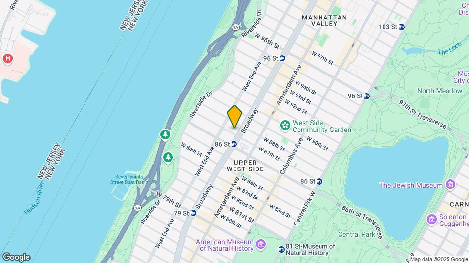251-257 W 87th St Map and Location Details