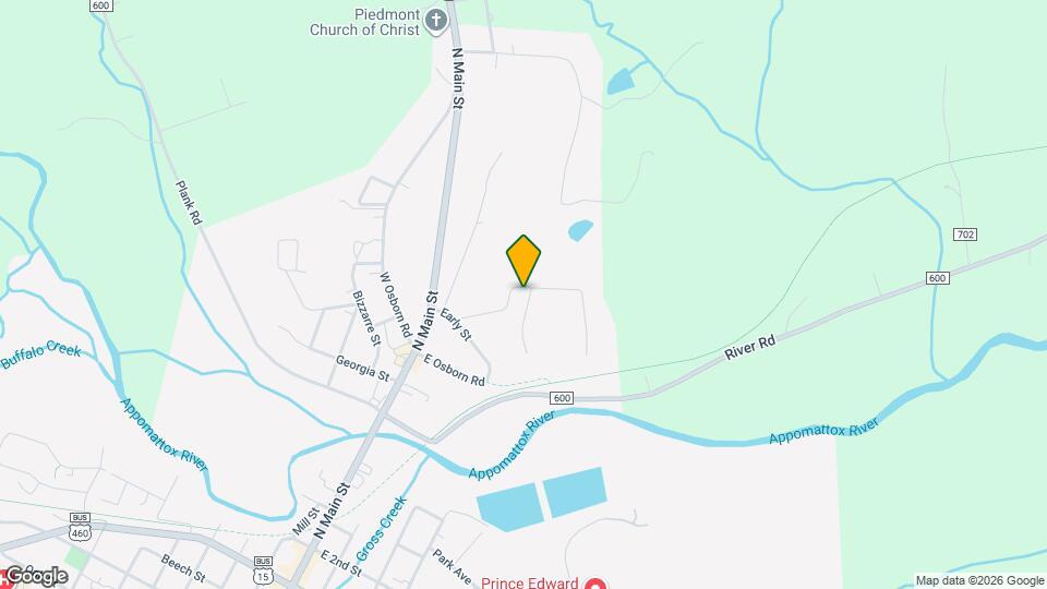 835 Longstreet Rd Map and Location Details