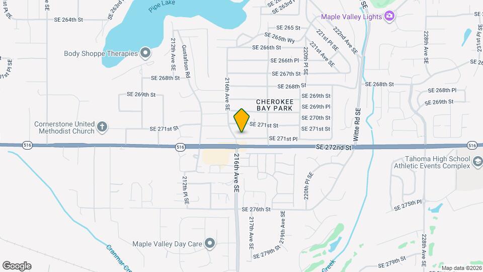 21612 SE 271st Pl Map and Location Details