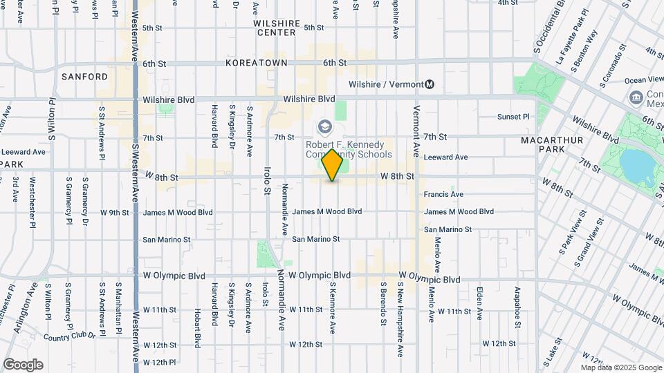 Kenmore Apartments Map and Location Details