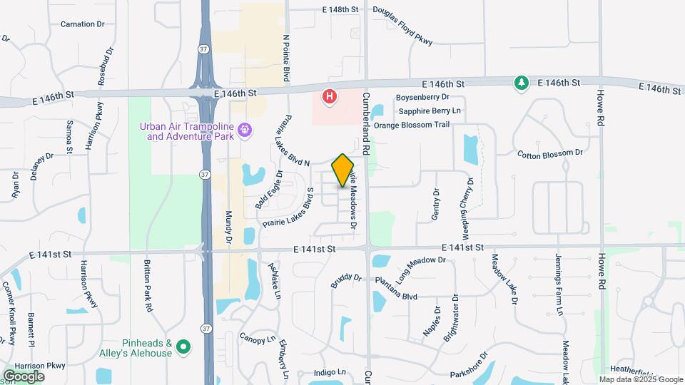 9713 Springcress Dr Map and Location Details