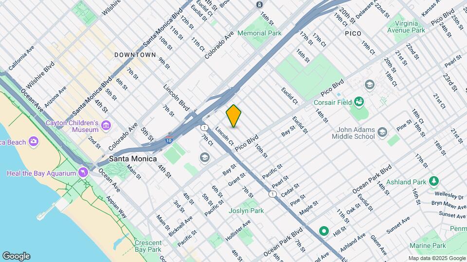 1837 9th St Map and Location Details