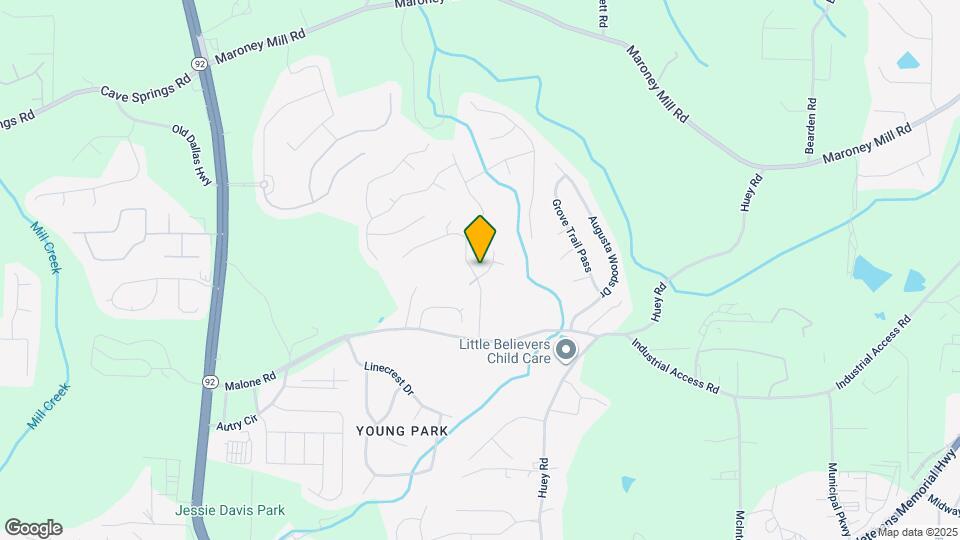 7470 Hunters Ridge Dr Map and Location Details