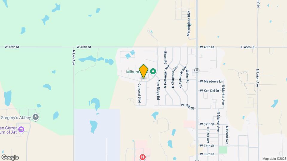 204 Hardesty Dr Map and Location Details