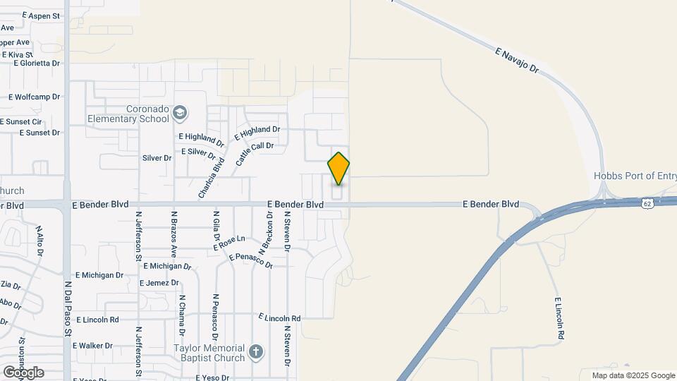 2311 N Mulberry Ln Map and Location Details