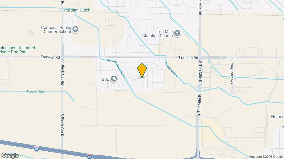 268 S Echo Cyn Ave Map and Location Details