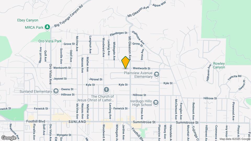7821 Forsythe St Map and Location Details