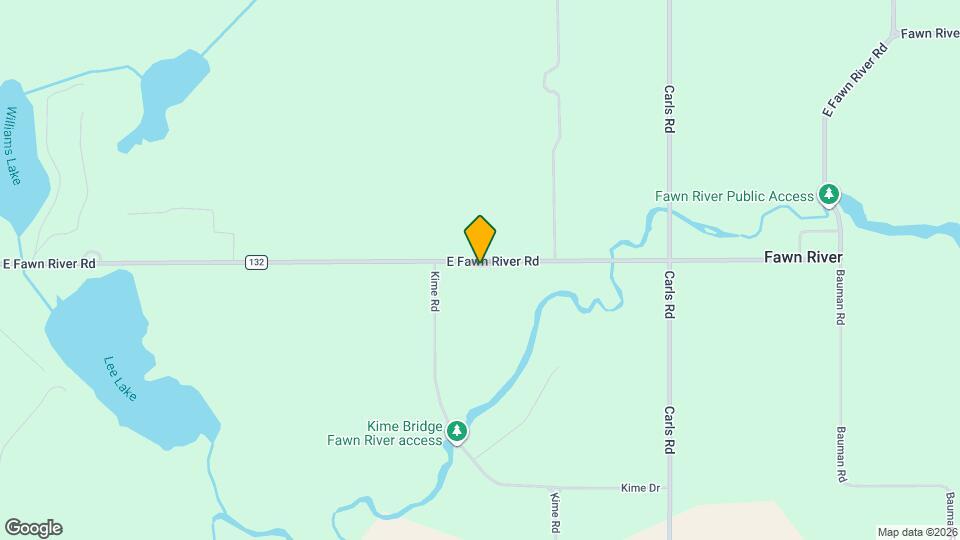 31284 E Fawn River Rd Map and Location Details