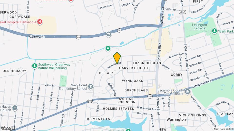 1010 Hawthorn Dr Map and Location Details