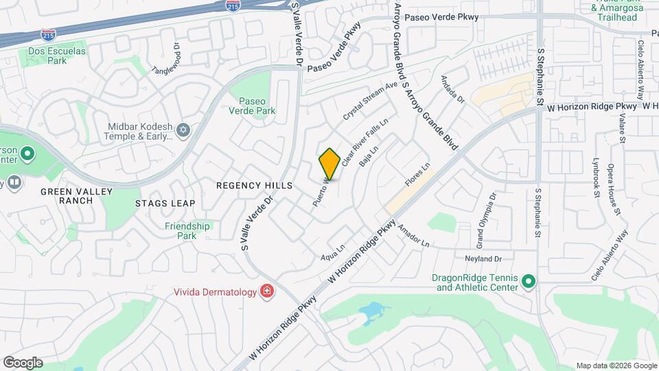 1811 Puerto Way Map and Location Details