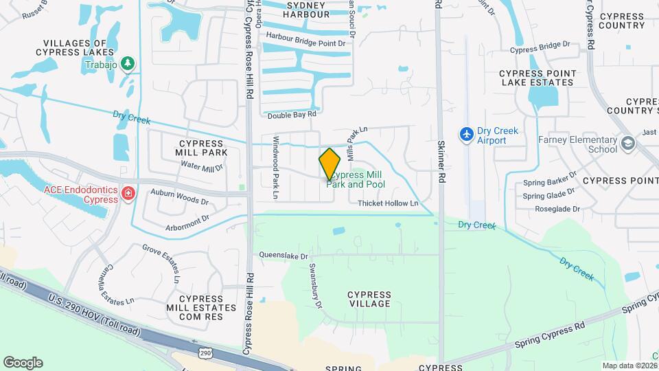 14631 Hazy Ridge Ln Map and Location Details