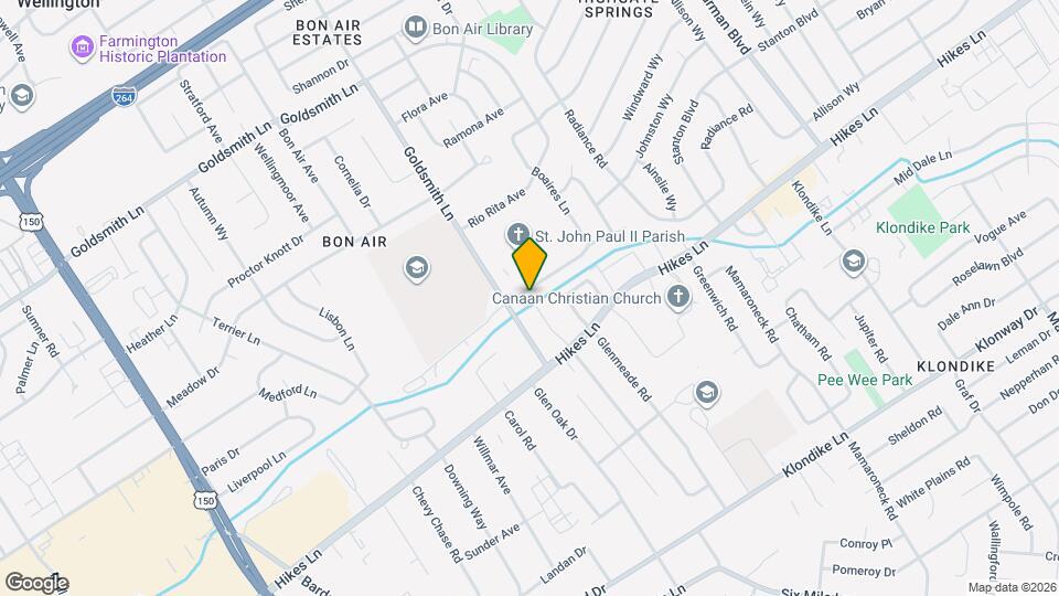 2807 Dell Brooke Ave Mapa y Detalles de la Ubicación
