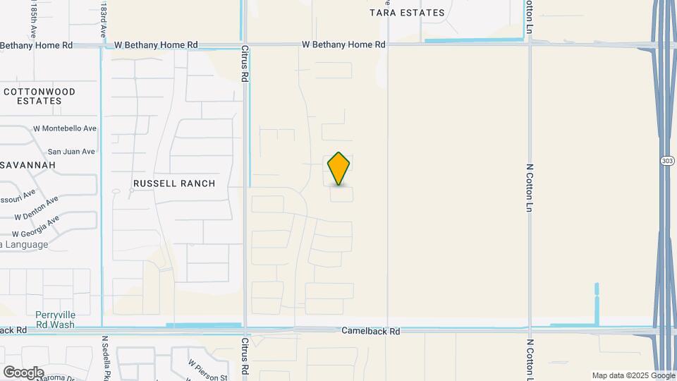 17611 W Missouri Ave Map and Location Details