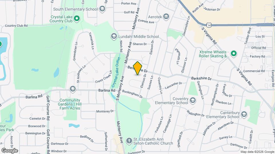 429 Berkshire Dr Map and Location Details