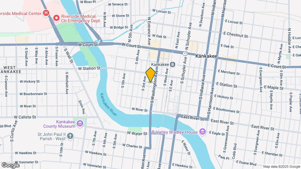 240-244 W Hickory Map and Location Details