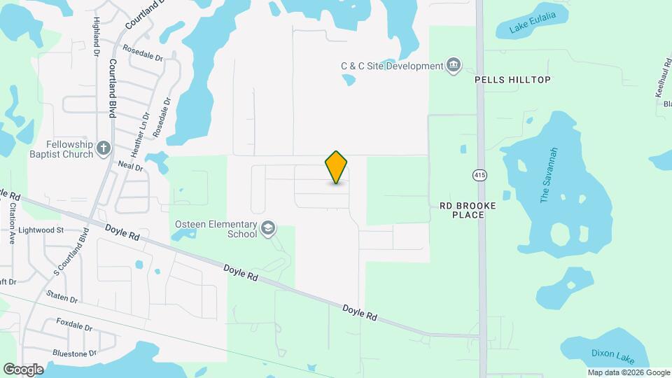 3019 Blue Bonnet Ln Map and Location Details