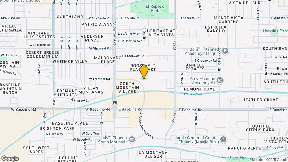 Proximity on 7th Street Mapa y Detalles de la Ubicación