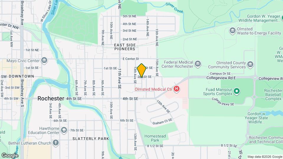 1320 2nd St SE Map and Location Details