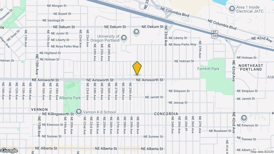 6009 NE 30th Ave Map and Location Details
